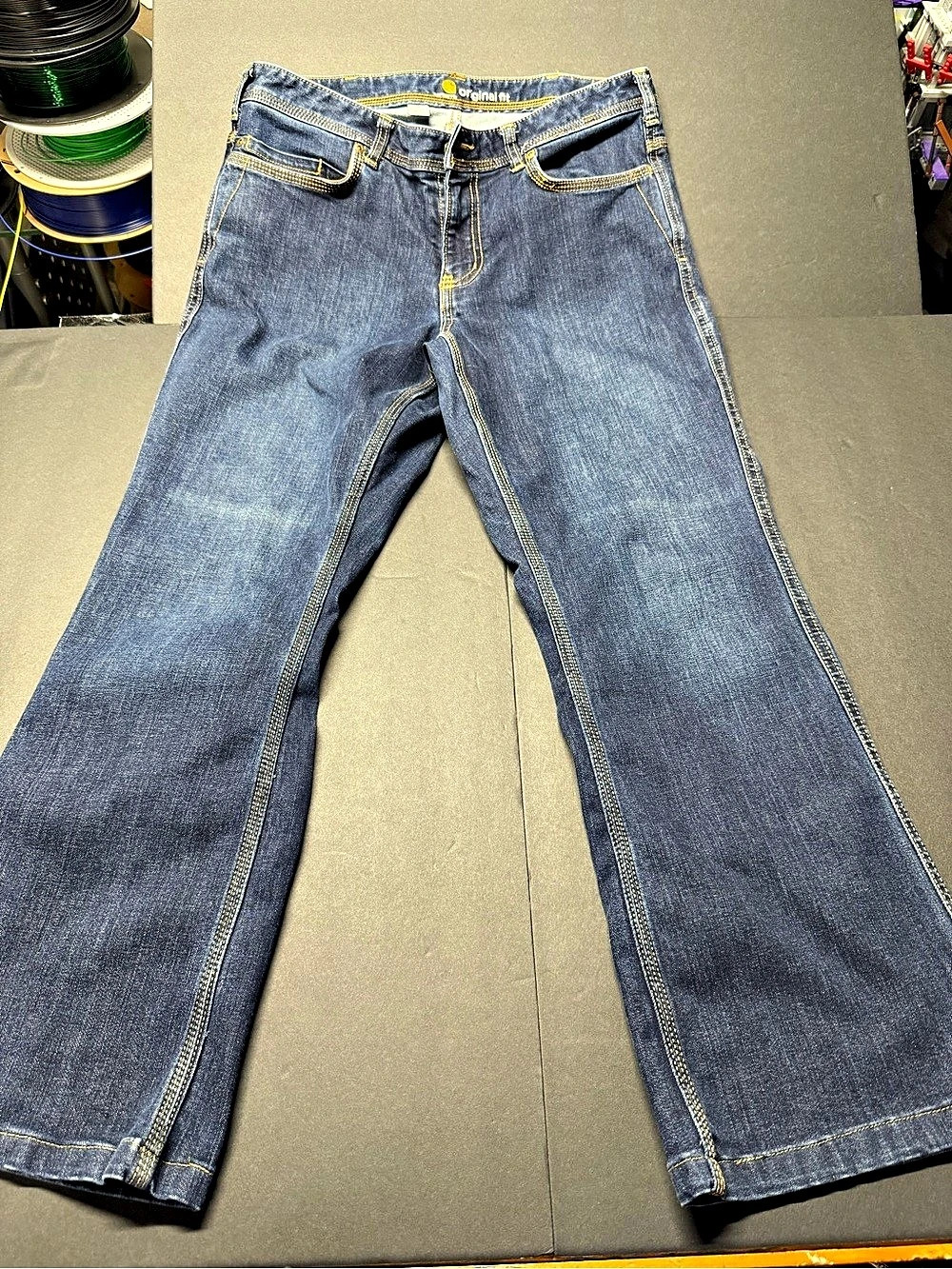 Carhartt Original Fit Men's Jeans Blue Waist 34x32